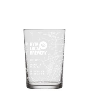 Келих Kyiv Map White 400 ml